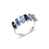 Elegant Baguette Ring - Minimalist Design for Everyday Sparkle