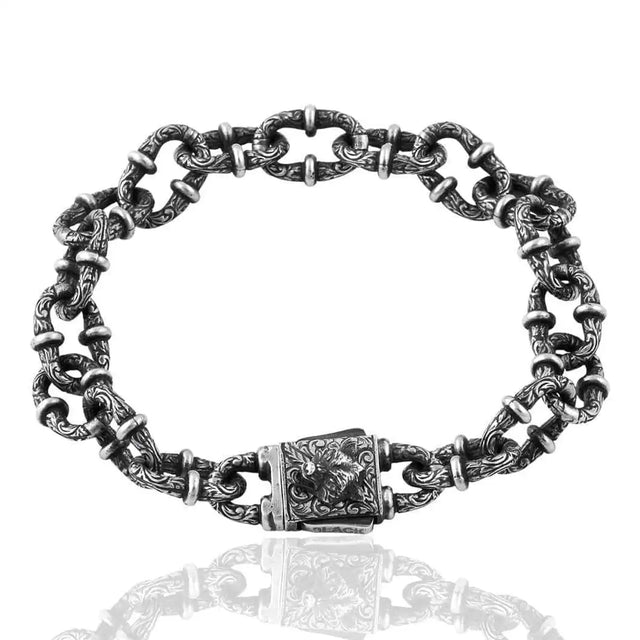 Sterling Silver Bracelet - Modern Minimalist Design