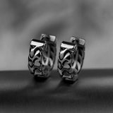 Sterling Silver Nocturnus Dangle Earrings - Mystical & Elegant
