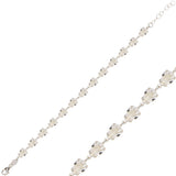 Radiant Full Eternity Bracelet - Sparkling Cubic Zirconia Design