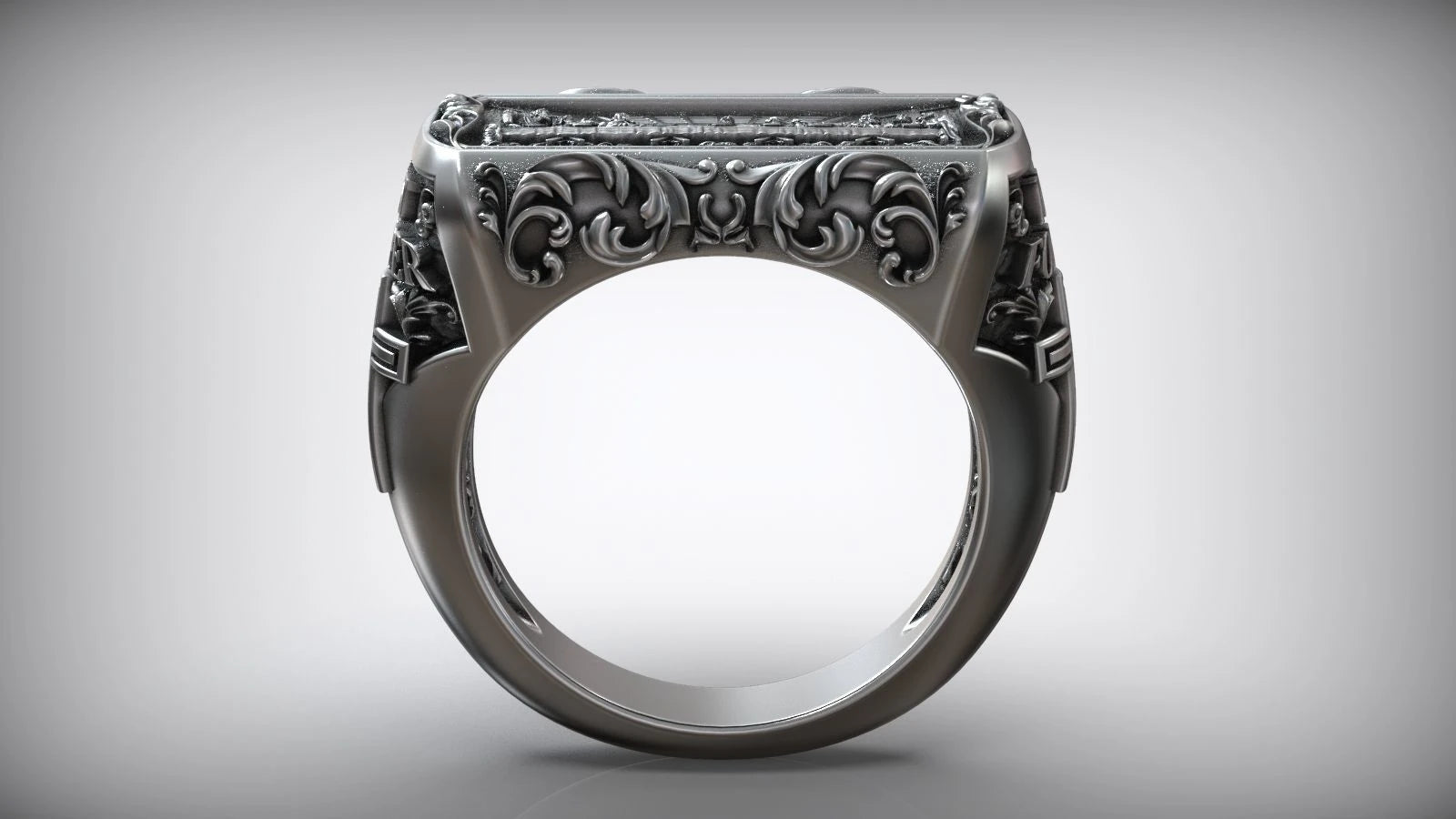Premium Religious Themed Statement Ring