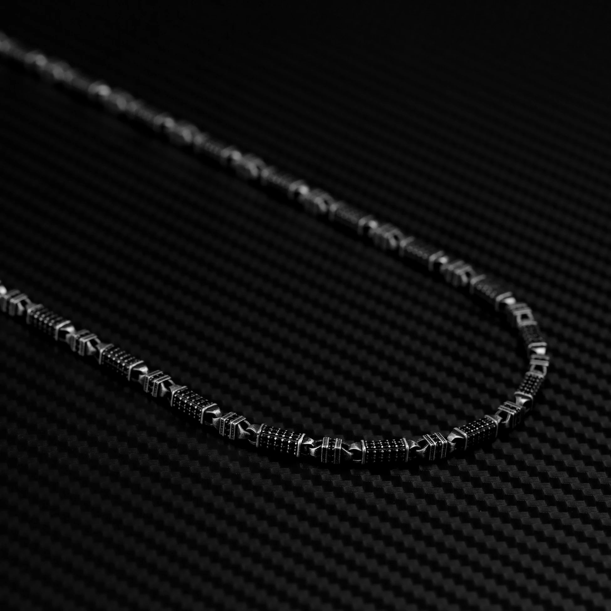 Sterling Silver Chain Necklace - Hyperion Link Design