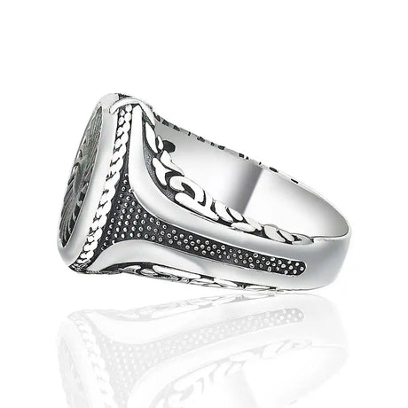 Sterling Silver Spitfire Ring - Iconic Aviation Design