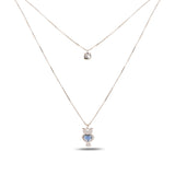 Whimsical Owl Pendant Necklace - Nature-Inspired Design