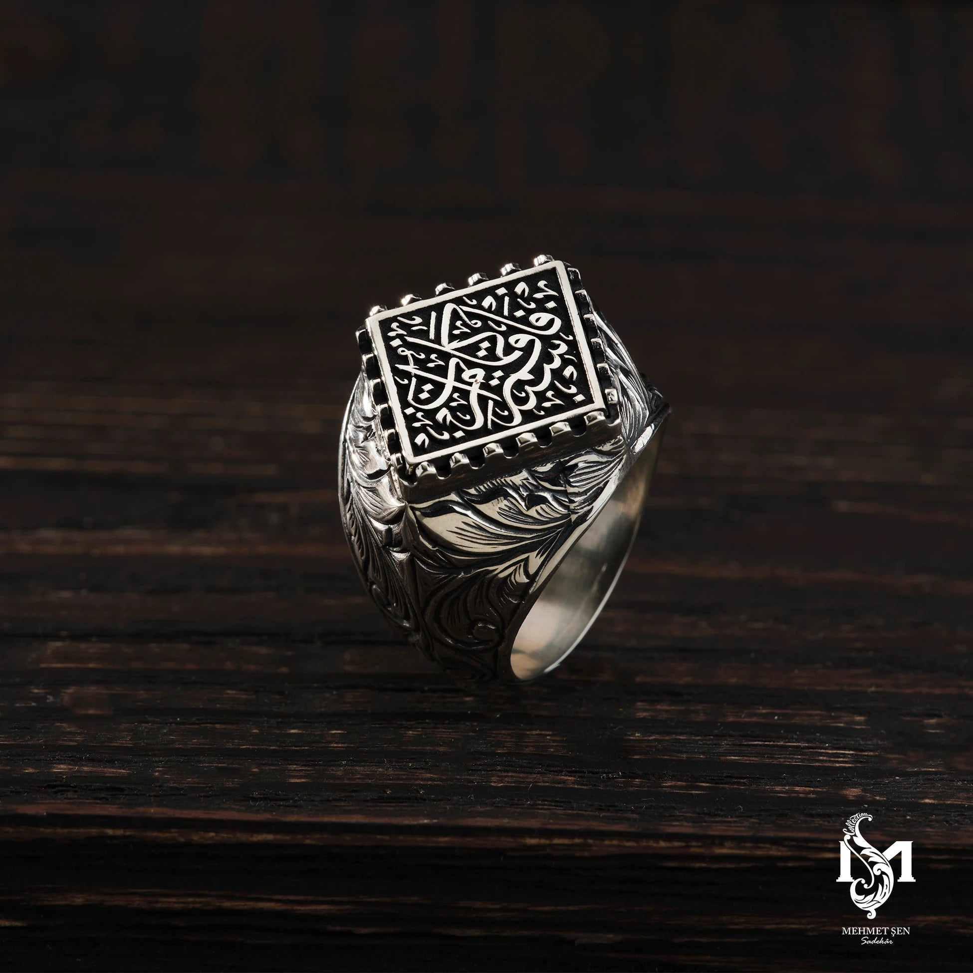 Sterling Silver Men's Ring - Straightforward & Refined Style
