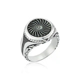 Sterling Silver Spitfire Ring - Iconic Aviation Design