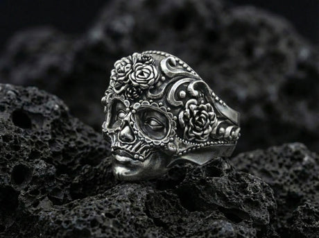 Premium Venetian Mask Fashion Ring