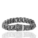 Sterling Silver Ragnar Bracelet - Viking Inspired Design