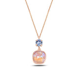 Collier pendentif fleur d'iris délicate - Féminin et chic