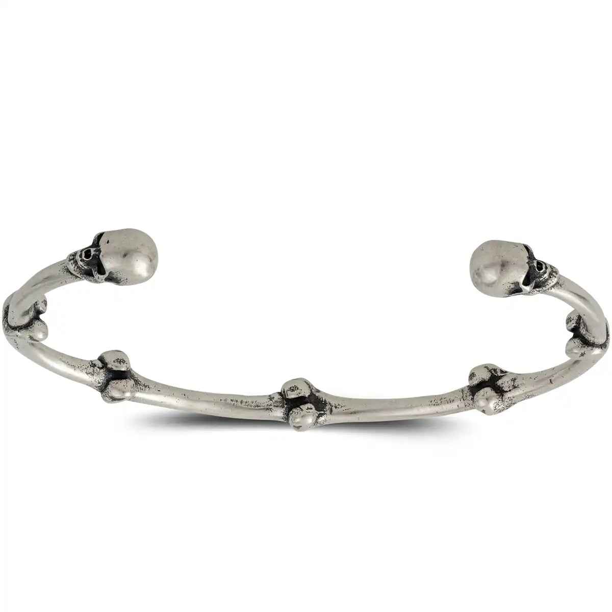 Skull Bone Design Bracelet - Bold & Edgy Statement Jewelry