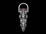 Premium Gothic Skull Armor Pendant Necklace