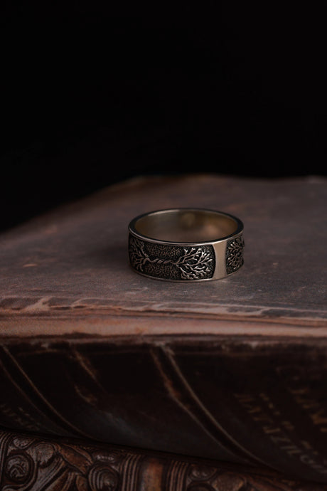Premium Artisanal Root of Life Ring