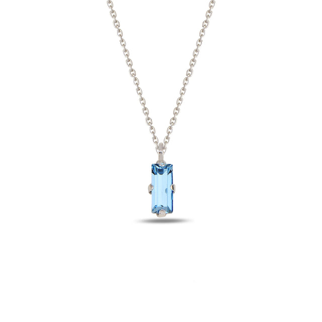 Sparkling Solitaire Pendant Necklace - Elegant & Timeless Design