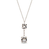 Voluminous Oval Cut Crystal Chain Necklace - Timeless Elegance