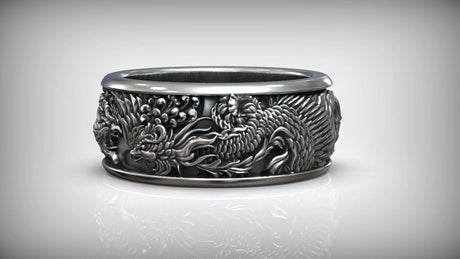 Artisan Fire Bird Statement Ring