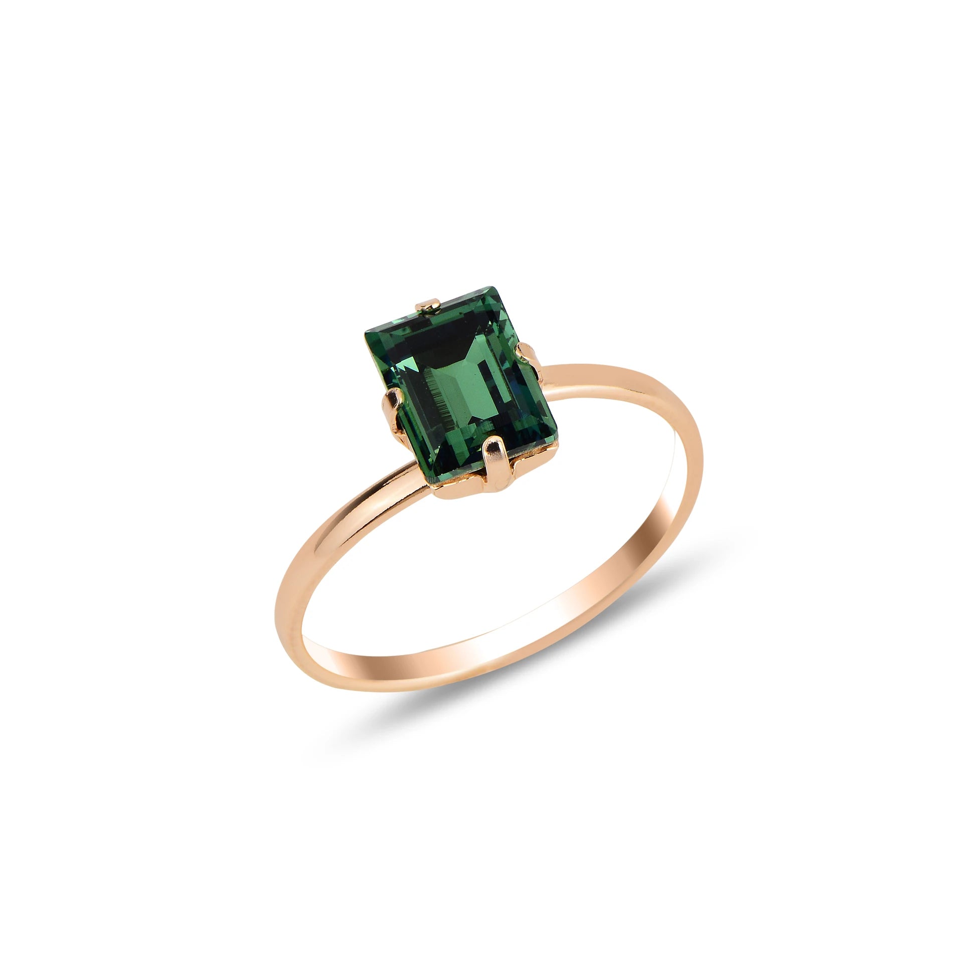 Anello Swarovski Baguette - Eleganza Minimalista per una Scintilla Quotidiana
