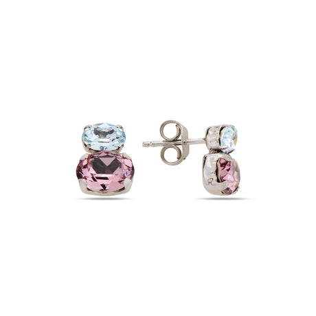 Bold Oval Stud Earrings - Modern Elegance Design