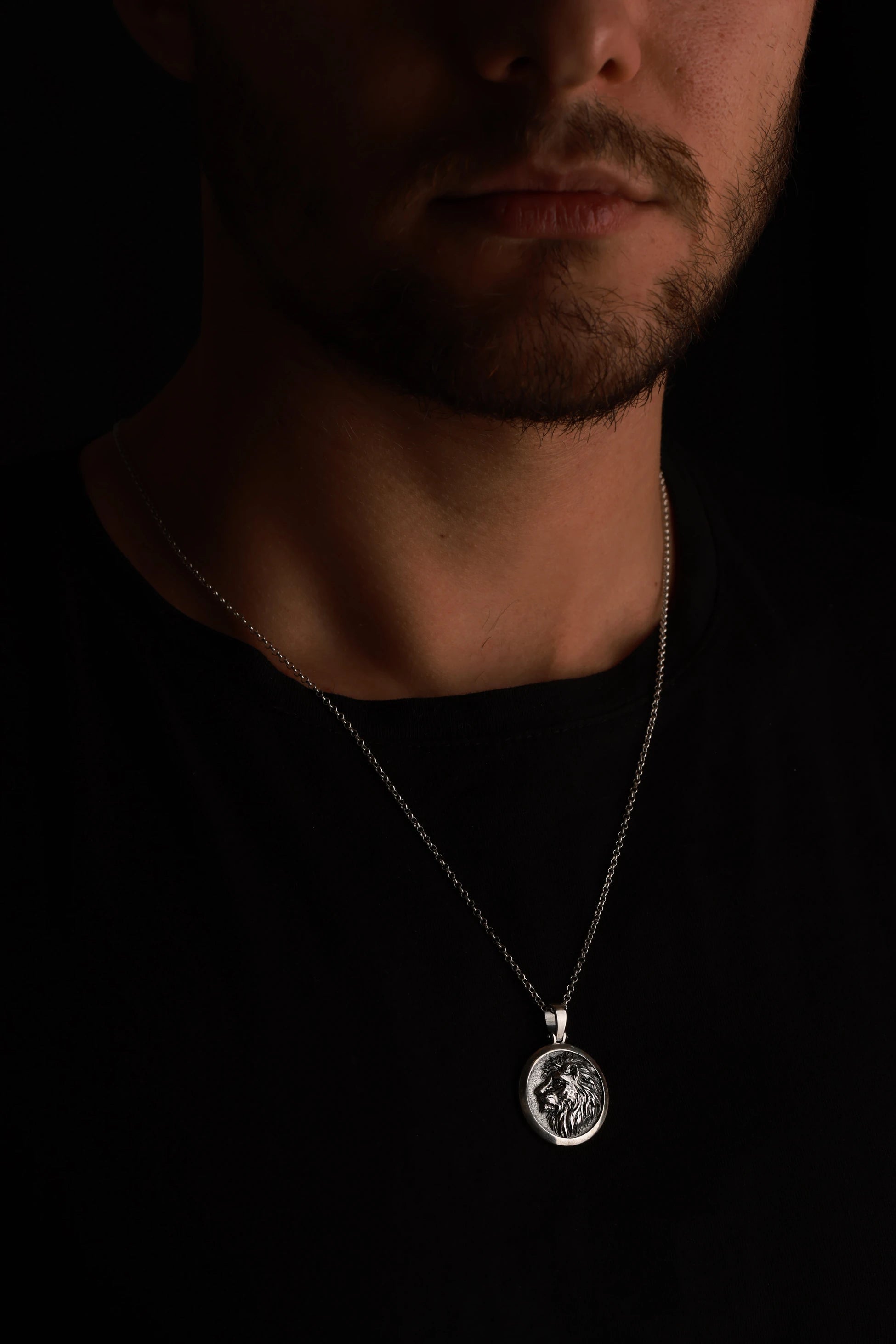 Premium Artisan Crafted Lion Heart Necklace