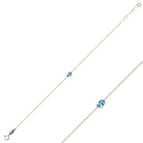 Brilliant Solitaire Bracelet - Rounded Elegance & Dainty Sparkle