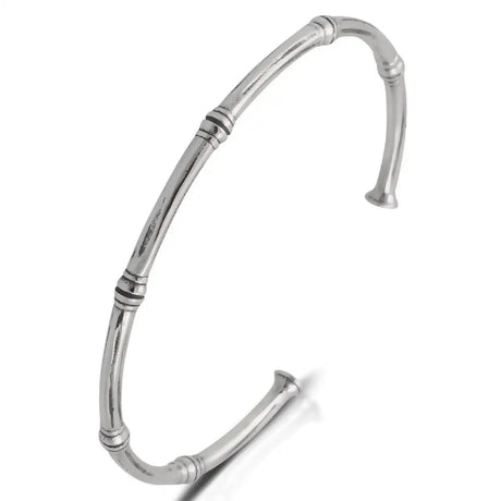 Sterling Silver Viking Bracelet - Norse Heritage Design
