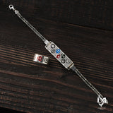 Sterling Silver Men's Set - Historical Heritage Design