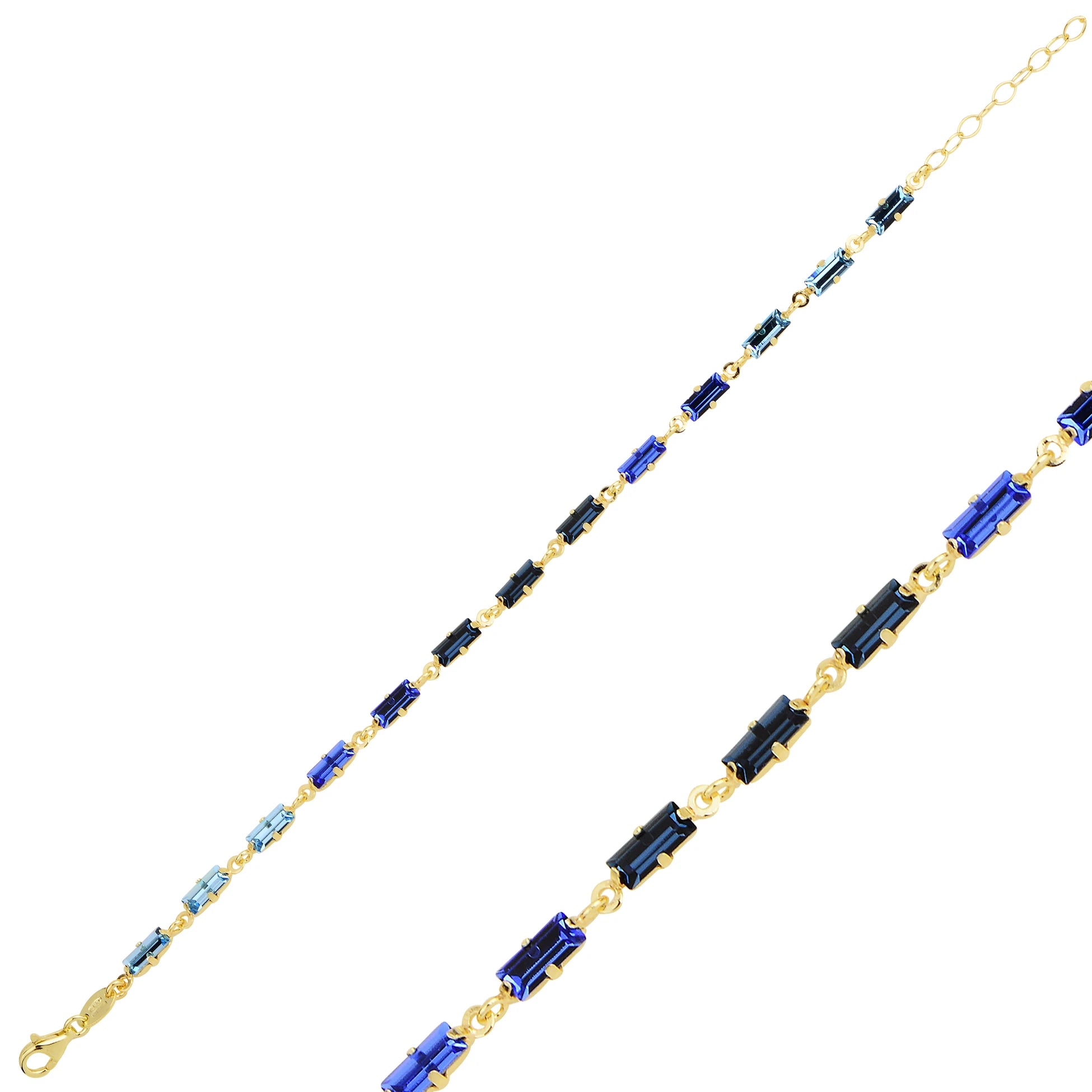 Sparkling Full Eternity Bracelet - Dazzling All-Around Design