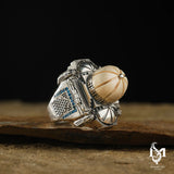 Sterling Silver Men's Ring - Sophisticated Distinctive Design