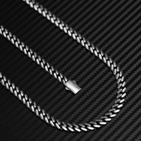 Sterling Silver Chain Necklace - Delicate Curb Link