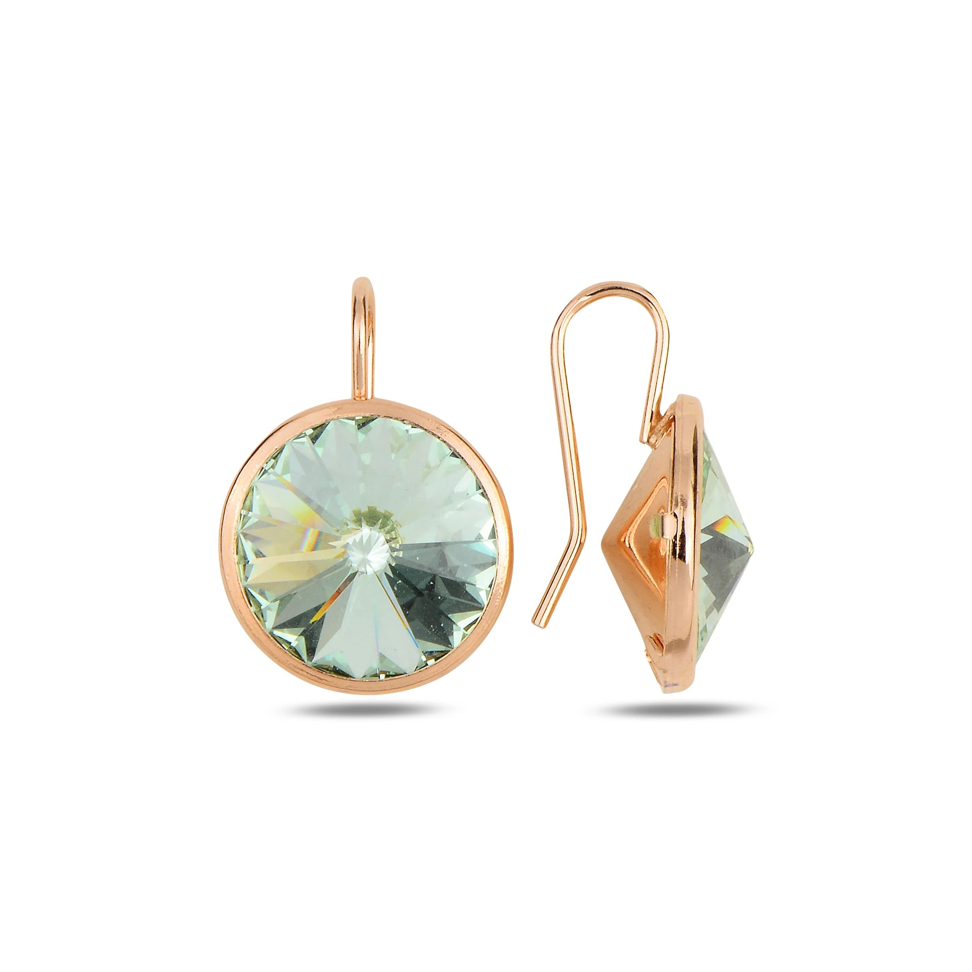 Vintage Statement Drop Earrings - Elegant Maxi Hook Design