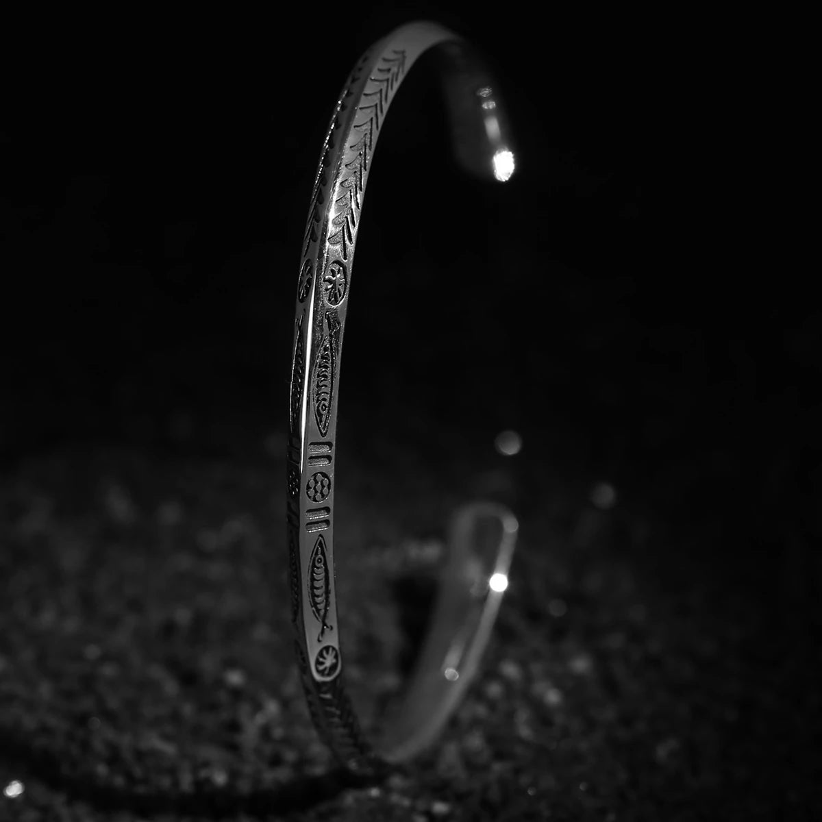 Sterling Silver Charm Bracelet - Dainty Fish Design