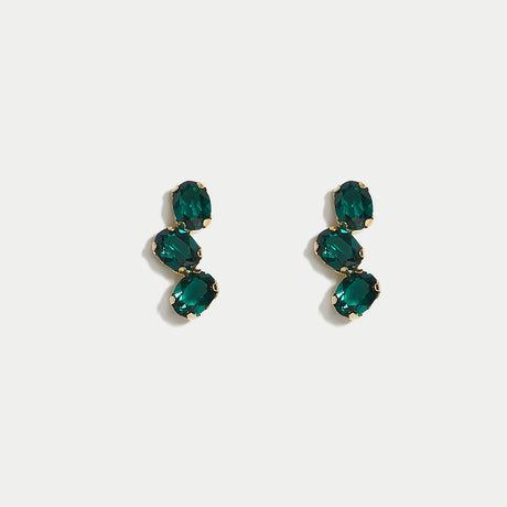 Dazzling Hoop Earrings - Coastal Elegance with Perfect Sparkle