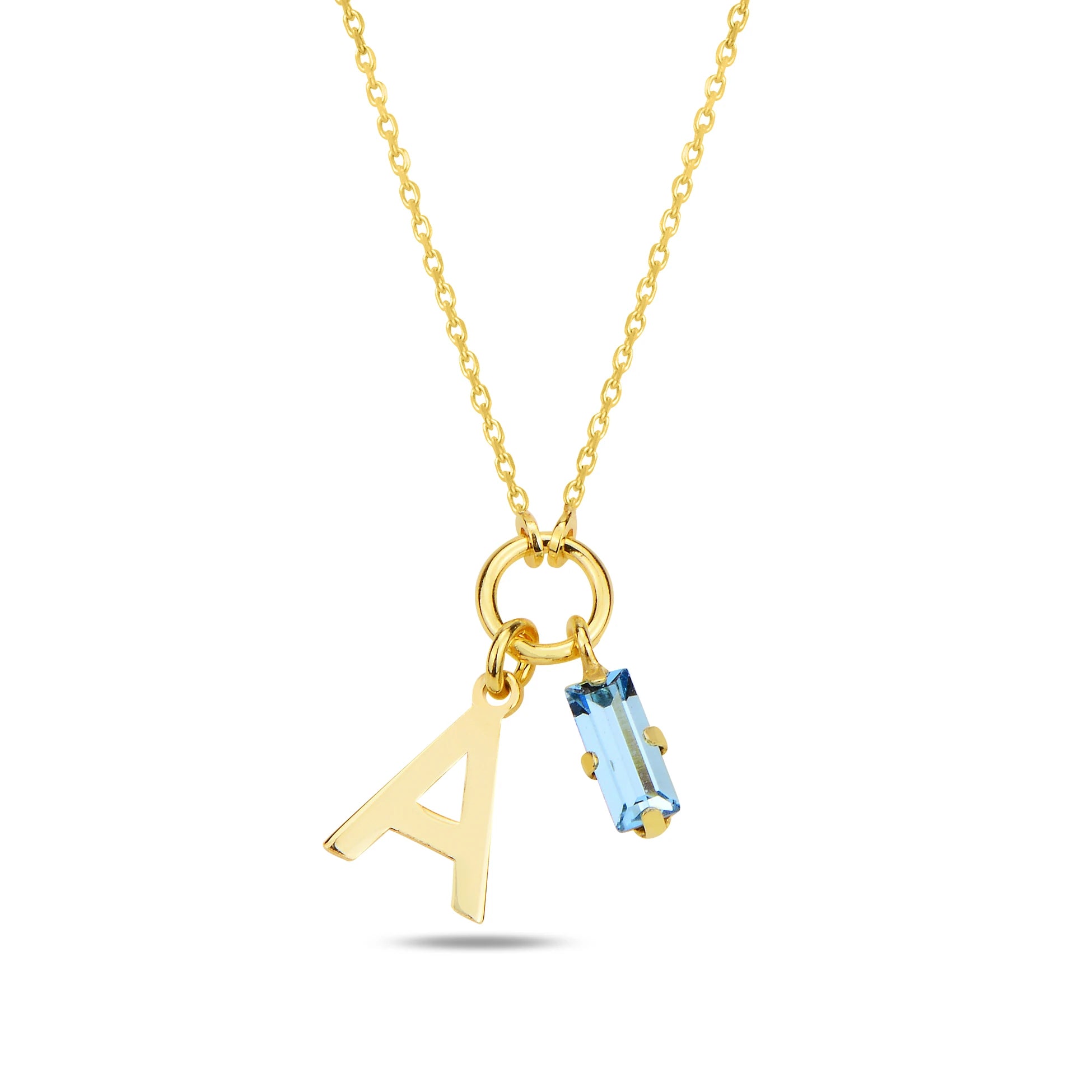 قلادة حرف توقيع - أناقة دقيقة مخصصة