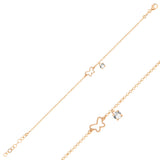 Graceful Butterfly Charm Bracelet - Modern Vulcan Design