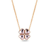 Striking Metal Statement Necklace - Fortuna Bold Motif Design