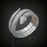 Premium Artisan Norse Serpent Ring