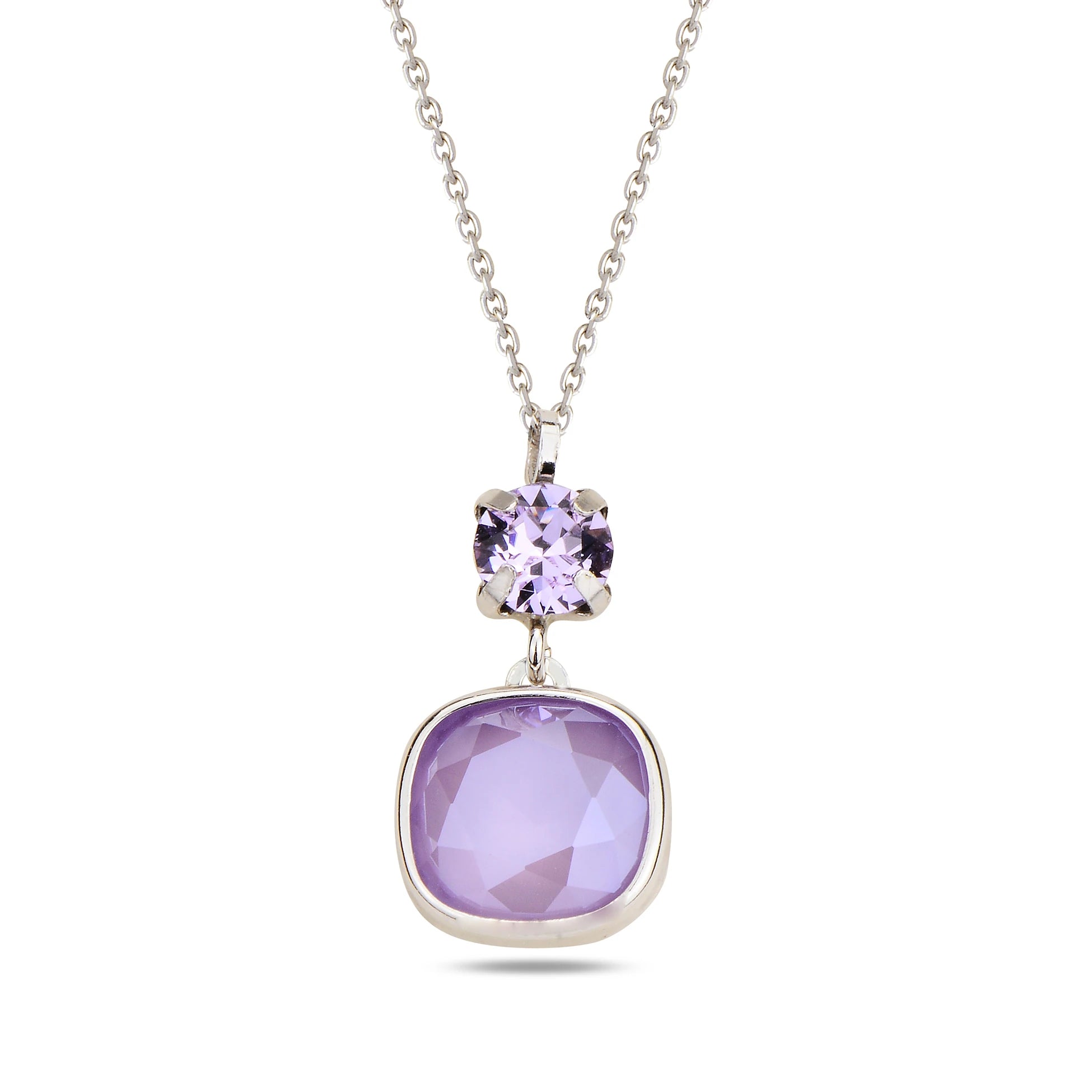 Collier pendentif fleur d'iris délicate - Féminin et chic