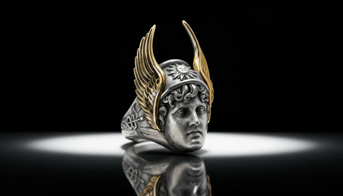 Elegant Winged Statement Ring