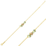 Bold Trio Oval Link Bracelet - Modern Elegance