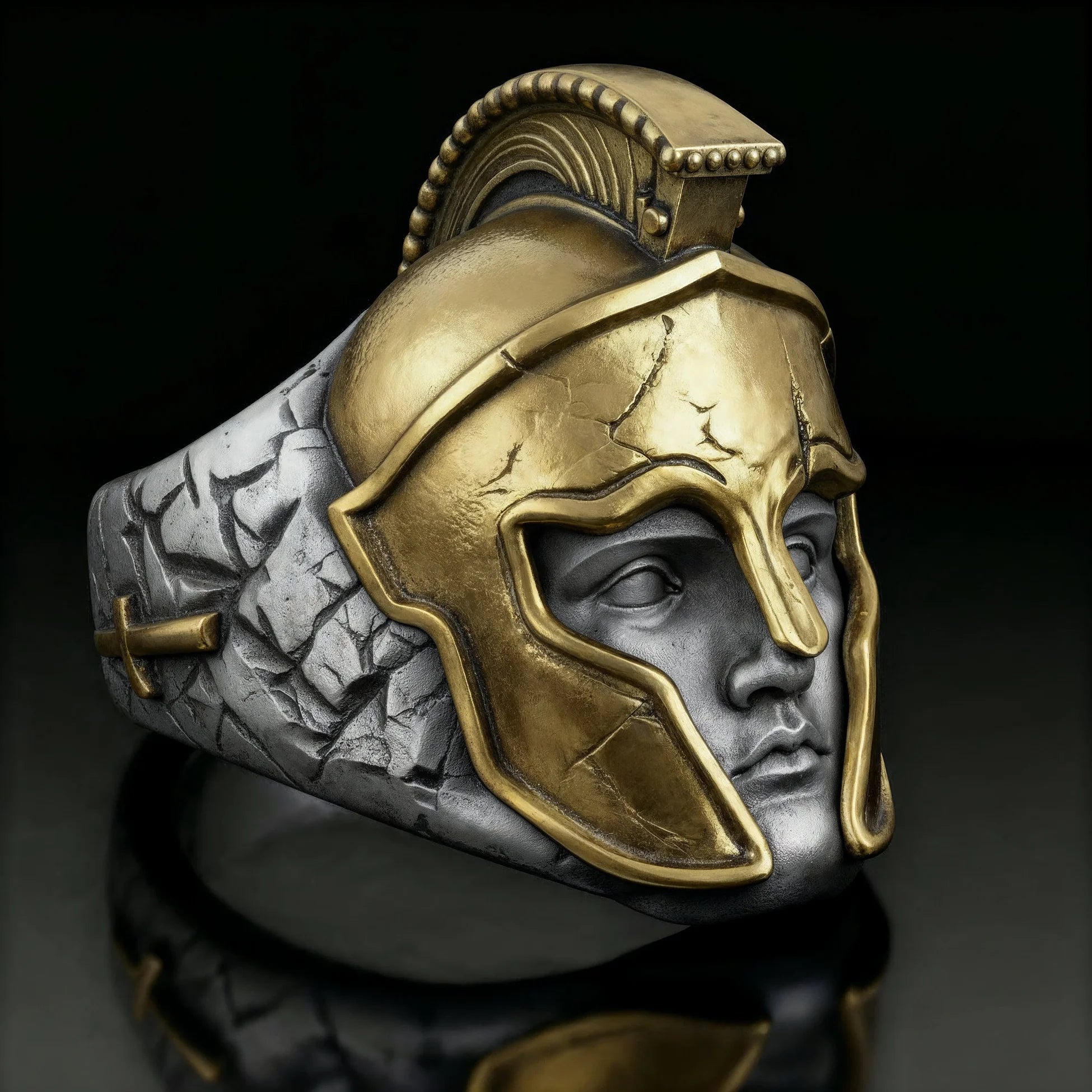 Premium Collectible Spartan Warrior Ring