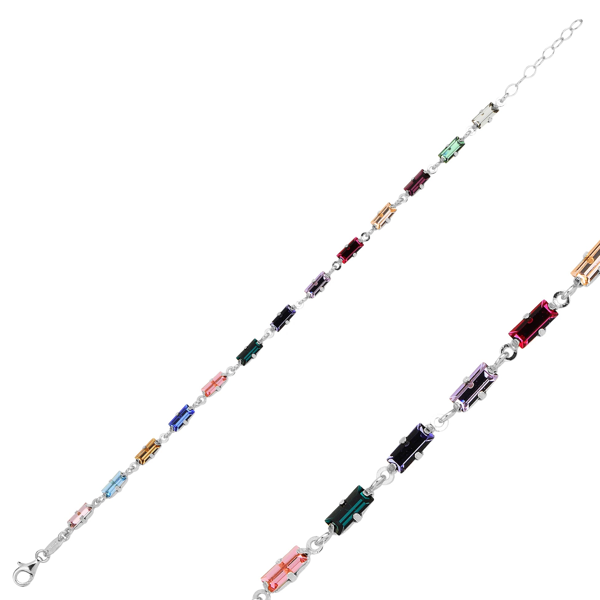 Sparkling Full Eternity Bracelet - Dazzling All-Around Design