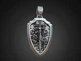 Artisan Crafted Warrior Elegance Necklace