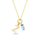 قلادة حرف توقيع - أناقة دقيقة مخصصة