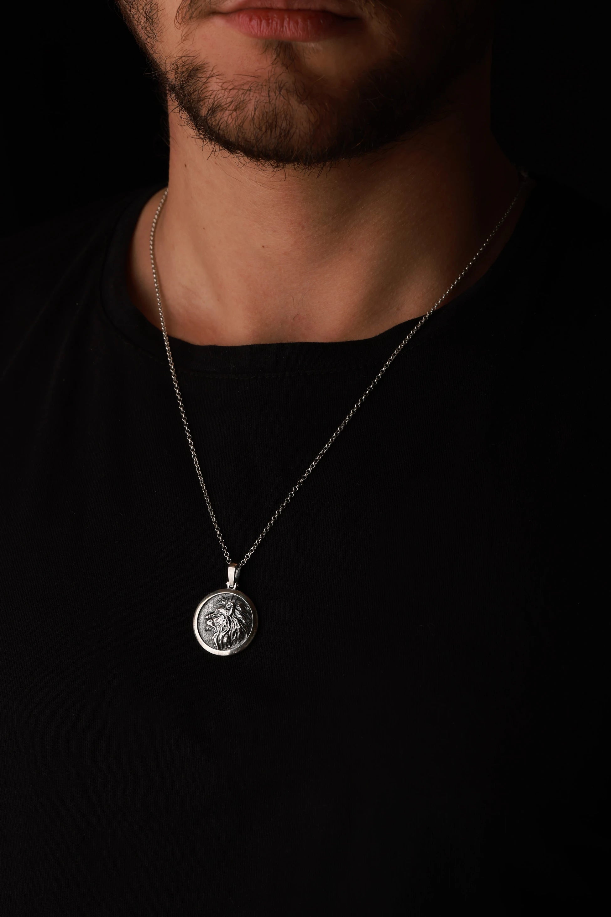 Premium Artisan Crafted Lion Heart Necklace