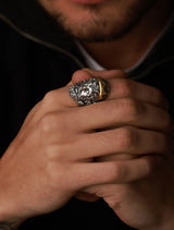 Premium Handcrafted Poseidon Design Ring