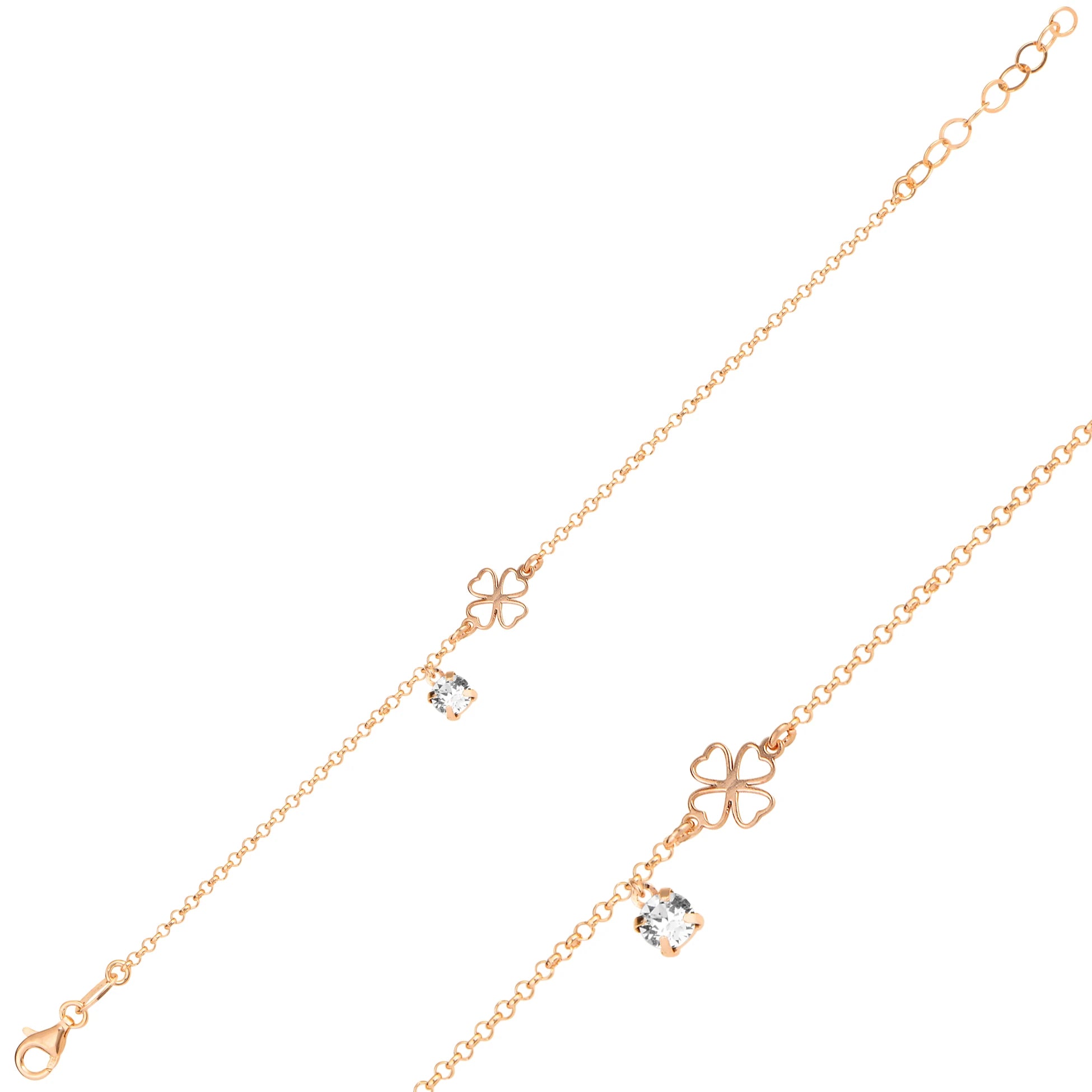 Infinity Heart Charm Bracelet - Elegant Symbol of Everlasting Love