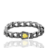 18K Gold Plated Sterling Silver Bracelet - Aila Design