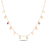 Star Motif Necklace - Dainty Celestial Charm