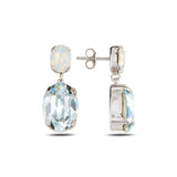 Refined Double Drop Earrings - Everyday Sophistication