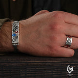 Sterling Silver Men's Set - Historical Heritage Design