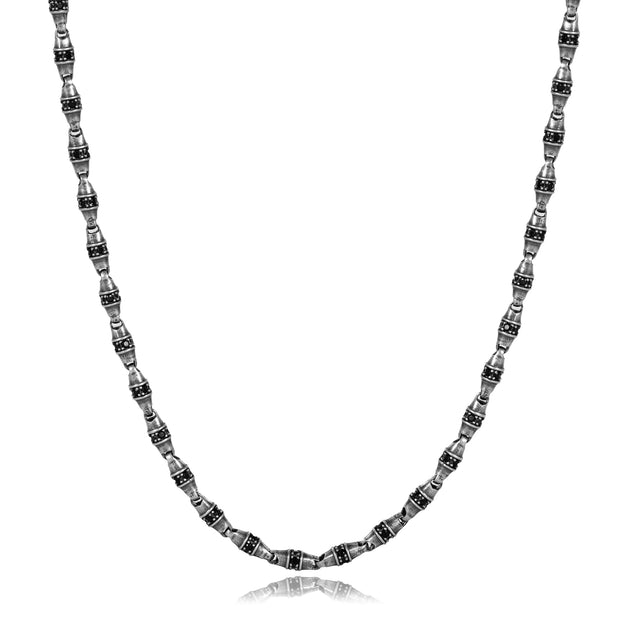Sterling Silver Pendant Necklace - Anubis Design